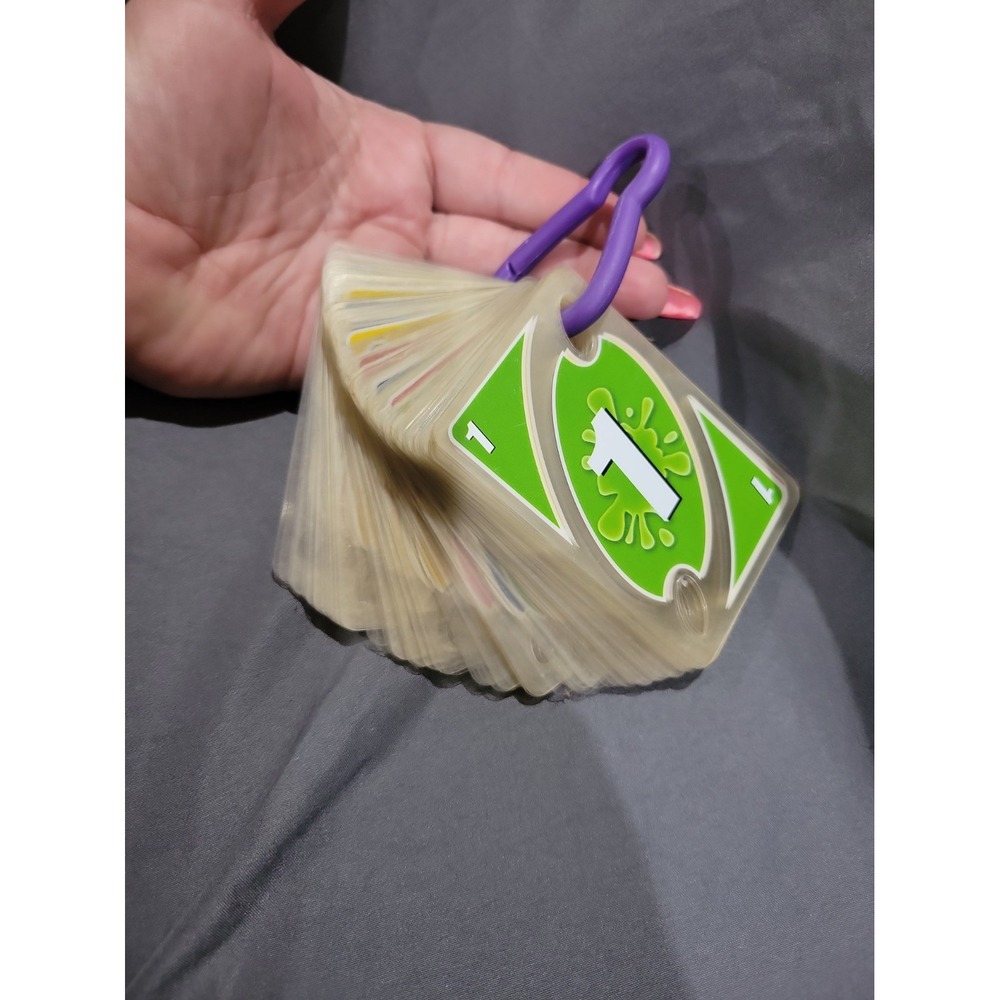 UNO H2O To Go Waterproof Card Game Complete With Clip